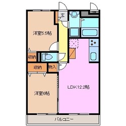 長太ノ浦駅 徒歩4分 2階の物件間取画像